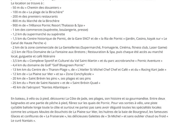 公寓 Bord De Mer, Rez-de-terrasse Pour 4,