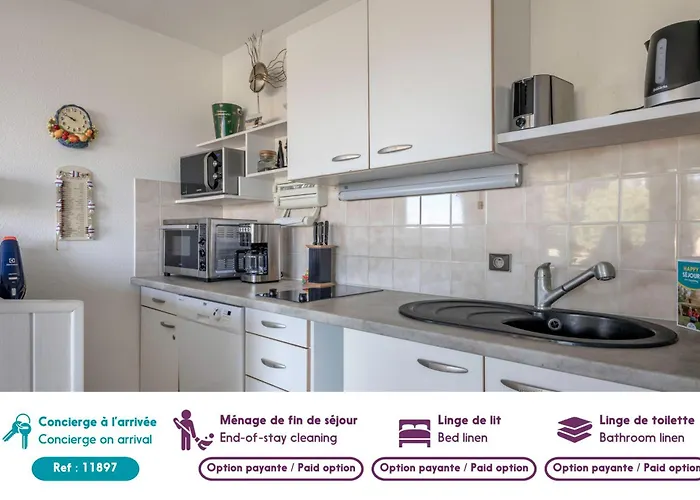 Bord De Mer, Rez-de-terrasse Pour 4, Appartement *